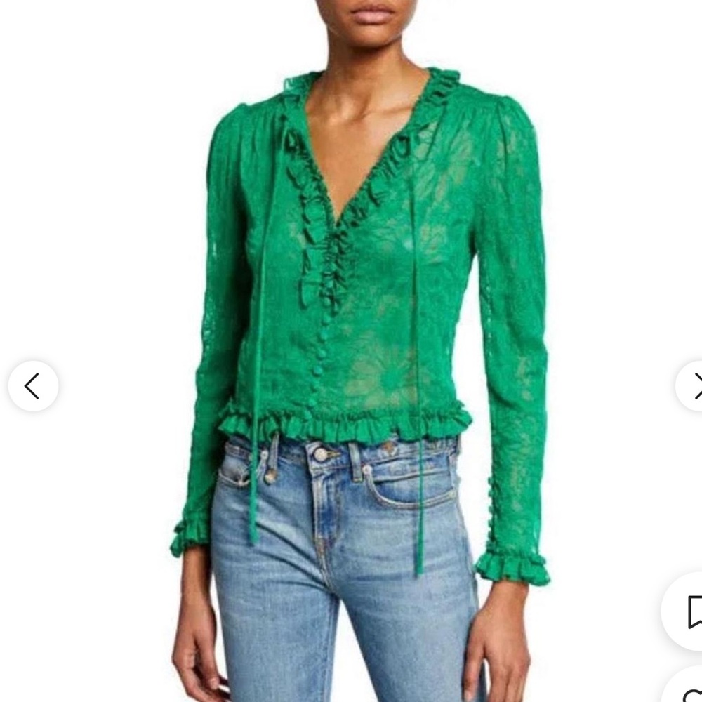 Alexis Saxon Floral Blouse